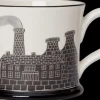 Moorland Pottery Tea|Whimsical-Pits 'n' Pots Mug by