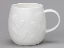 Repeat Repeat Flowers & Garden-Plum Bud Large Mug