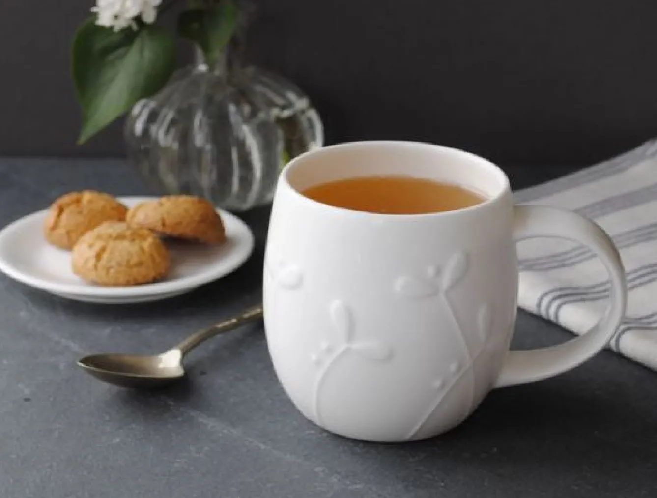 Repeat Repeat Flowers & Garden-Plum Cress Mug