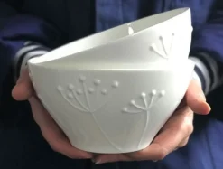 Repeat Repeat Bowls & Dishes-Plum Deep Sprig Bowl