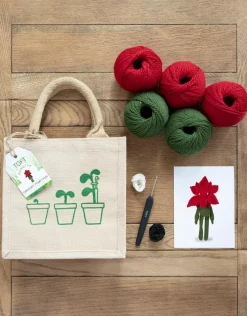 Toft Crafts Crafts-Poinsettia Kit