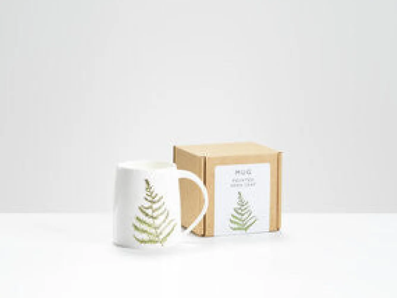 Helen Beard Flowers & Garden-Pointed Fern Mug