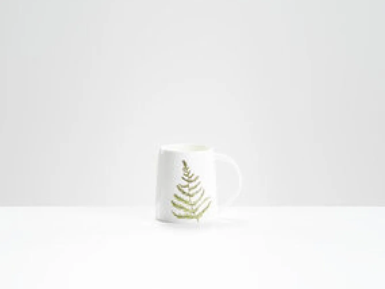 Helen Beard Flowers & Garden-Pointed Fern Mug