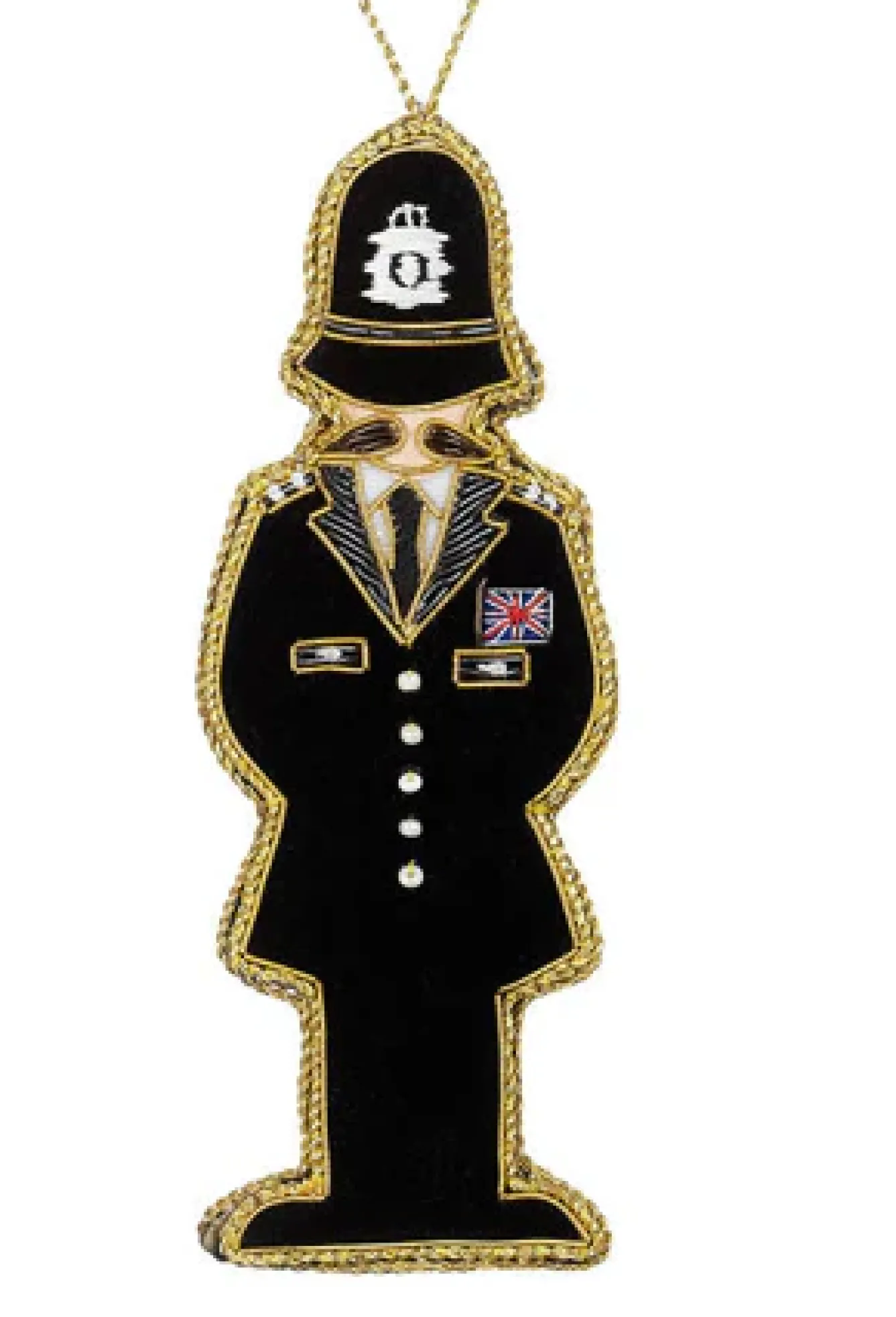 Tinker Tailor Christmas Decorations|Seasonal Decor-Policeman Decoration by London