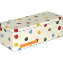 Emma Bridgewater Storage-Polka Dot Long Deep Rectangular Tin