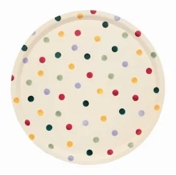 Emma Bridgewater Trays-Polka Dot Round Birch Tray