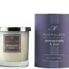 Marmalade of London Home Fragrance-Pomegranate & Pear Glass Candle