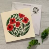 Becky Amelia Greeting Cards-Poppies Greeting Card