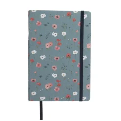 Sophie Allport Stationery-Poppy Meadow A5 Fabric Notebook