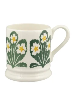 Emma Bridgewater Flowers & Garden-Primrose Hand-Stamped 1/2 Pint Mug