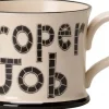 Moorland Pottery Tea|Whimsical-Proper Job (Devon) Mug by