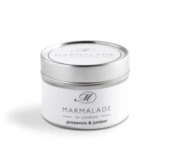 Marmalade of London Home Fragrance-Prosecco & Juniper Small Tin Candle