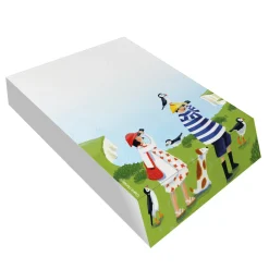 Emma Ball Stationery-Puffin Watching Slant Pad