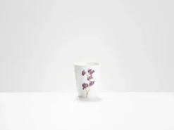 Helen Beard Flowers & Garden-Purple Sweet Pea Beaker