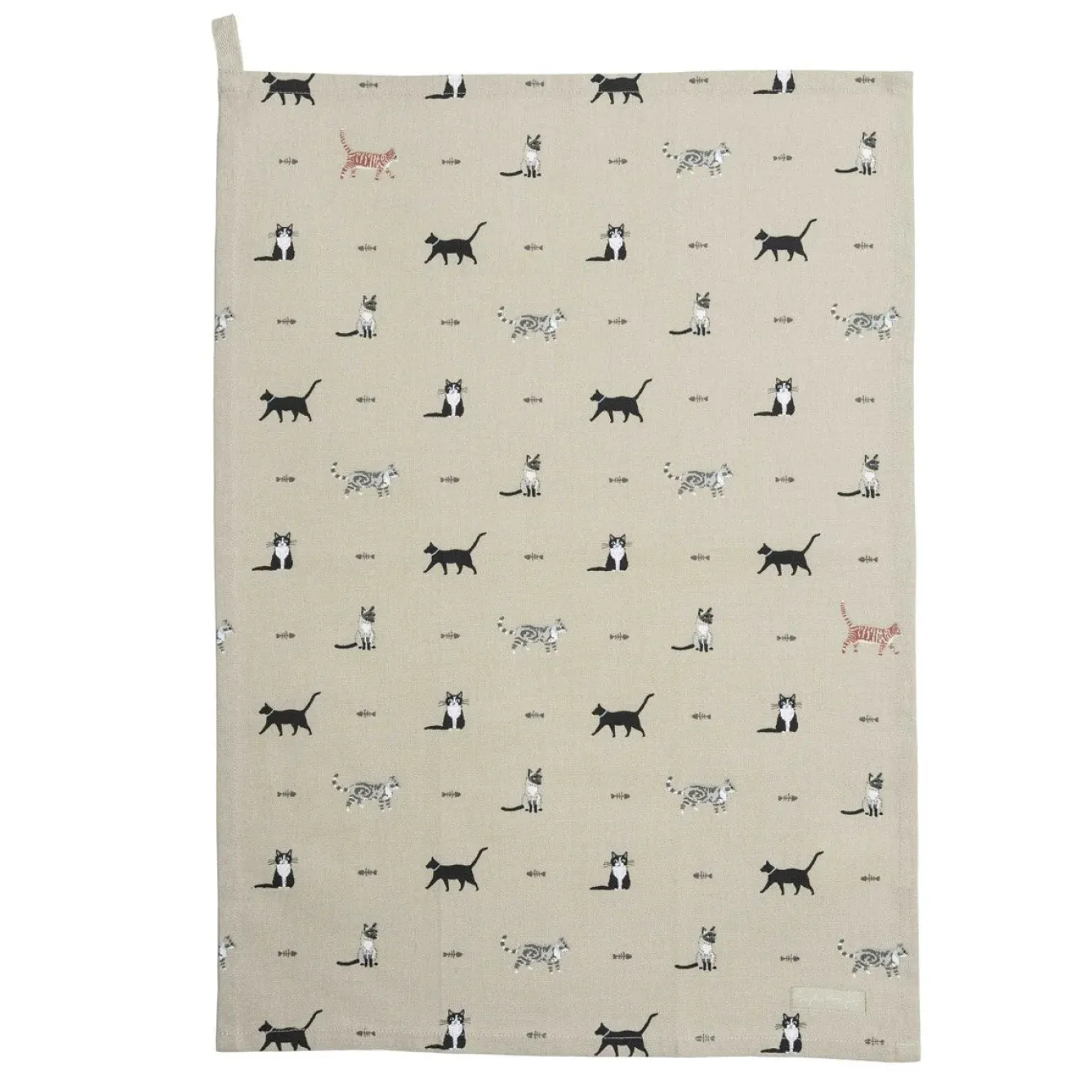 Sophie Allport Pets|Tea-Purrfect Tea Towel