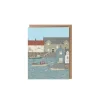 Wrendale Designs Picnic-'Quayside' Enclosure Card