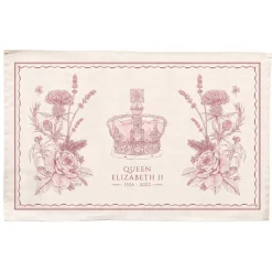 Victoria Eggs Royal-Queen Elizabeth II Commemorative Tea Towel
