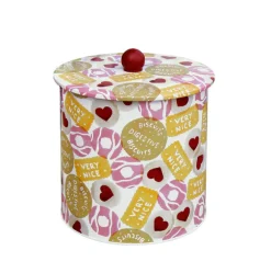 Emma Bridgewater Storage Caddies|Storage-"Biscuits" Biscuit Barrel