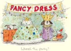 Two Bad Mice Greeting Cards-"Where's the Party' Christmas Card