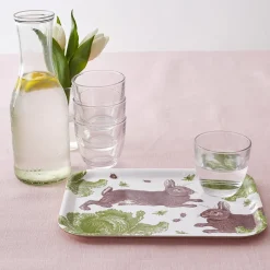 Thornback & Peel Trays-Rabbit & Cabbage Small Tray