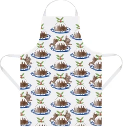 Thornback & Peel Aprons-Rabbit & Pudding Apron