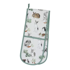 Ulster Weavers Oven Gloves/Mitts-Rabbit Patch Double Oven Glove