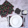 Corinne Alexander Coasters-Radish Coaster Set by