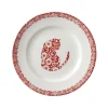 Burleigh Plates-Red Calico Cat 7in Small Plate