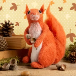 Hawthorn Handmade Crafts|Children-Red Squirrel Needle Felting Kit