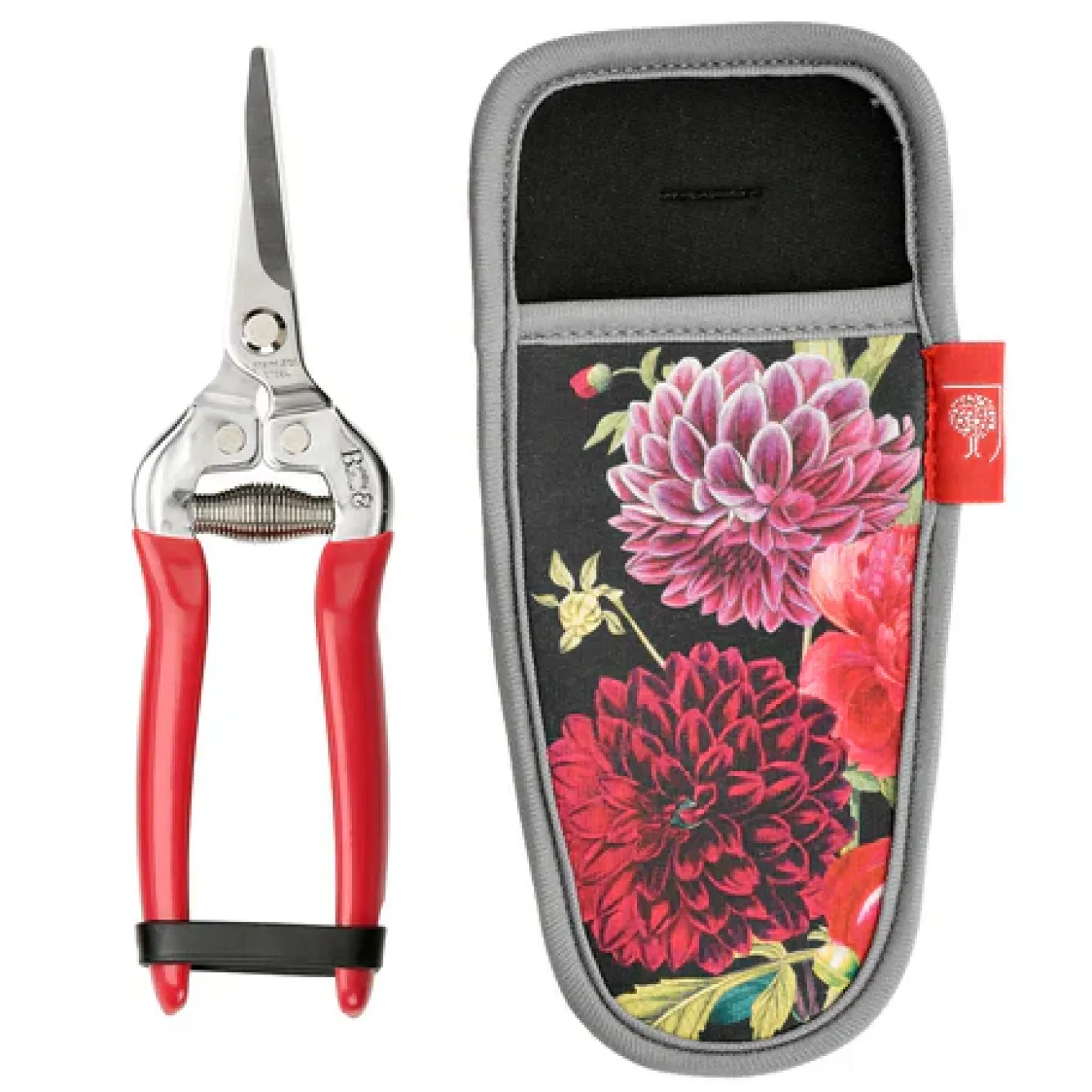 Burgon & Ball Gardening-RHS British Bloom Snip and Holster Set