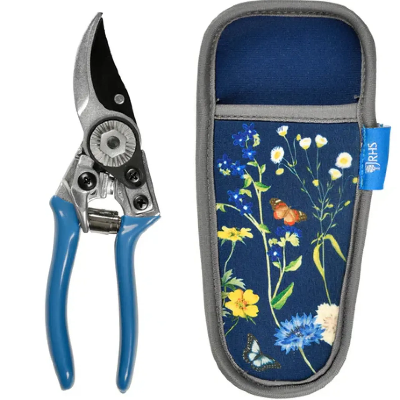 Burgon & Ball Gardening-RHS British Meadow Pocket Pruner and Holster Gift Box