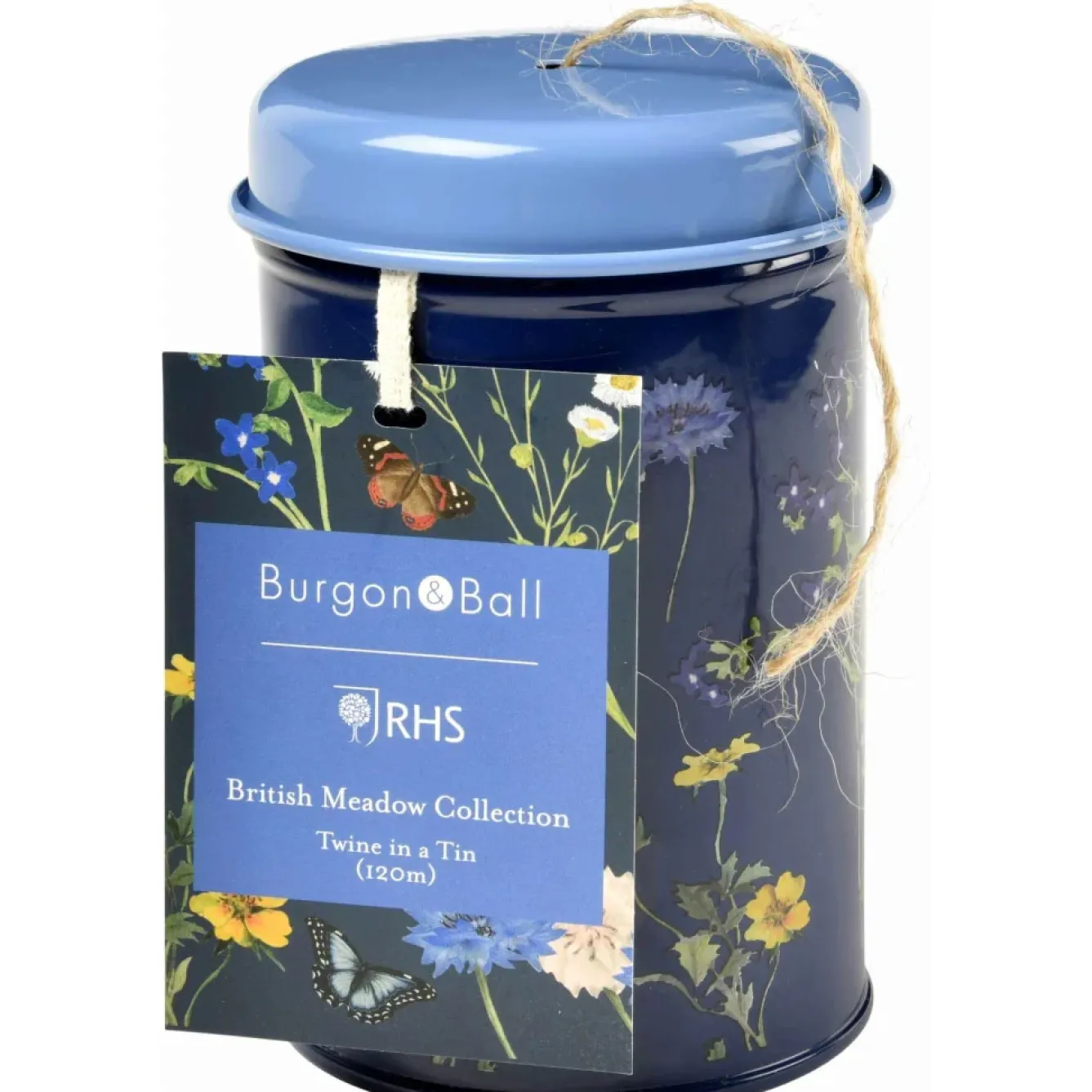 Burgon & Ball Flowers & Fruits|Gardening-RHS British Meadow Twine in a Tin