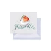 Wrendale Designs Greeting Cards-'Robin and Eucalyptus' Gift Enclosure Card