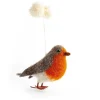 Sew Heart Felt Christmas Decorations|Seasonal Decor-Robin the Robin Felt Christmas Decoration