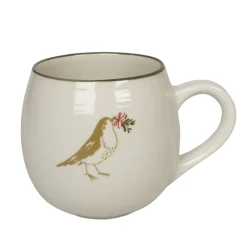 Sophie Allport Christmas|Christmas-Robins Stoneware Mug