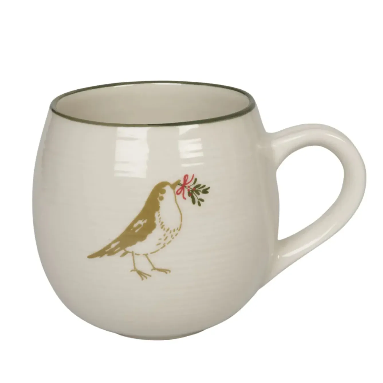 Sophie Allport Christmas|Christmas-Robins Stoneware Mug