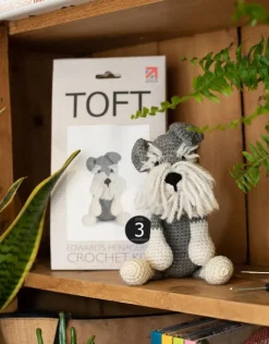 Toft Crafts Crafts-Romeo the Schnauzer Crochet Kit
