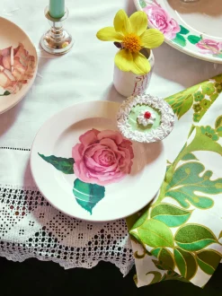 Emma Bridgewater Plates-Roses All My Life 6 1/2 inch Plate