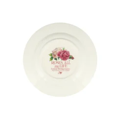 Emma Bridgewater Plates-Roses All My Life 6 1/2 inch Plate