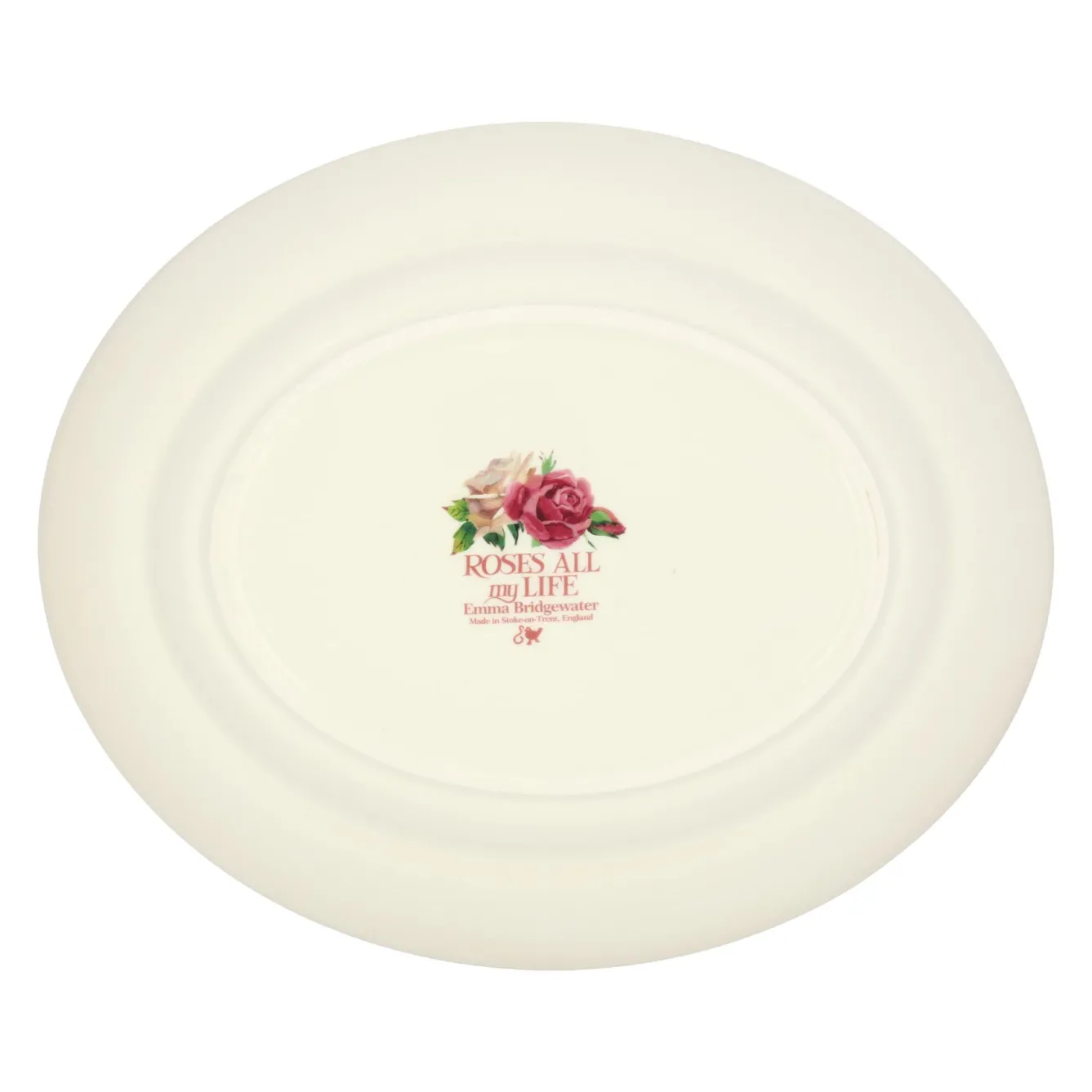 Emma Bridgewater Serving Plates & Boards|Plates-Roses All My Life Medium Oval Platter