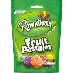 Tea & Biscuits Sweets/Candy-Rowntree's Fruit Pastilles 143g
