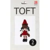 Toft Crafts Crafts-Ruby Red Elfie Doll Crochet Kit