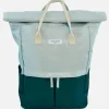 Kind Bag London Bags-Sage & Forest Green Hackney Large Backpack