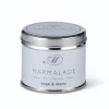 Marmalade of London Home Fragrance-Sage and Elemi Medium Tin Candle