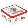 Wrendale Designs Seasonal|Seasonal Decor-Santa's Little Helpers Christmas Tin