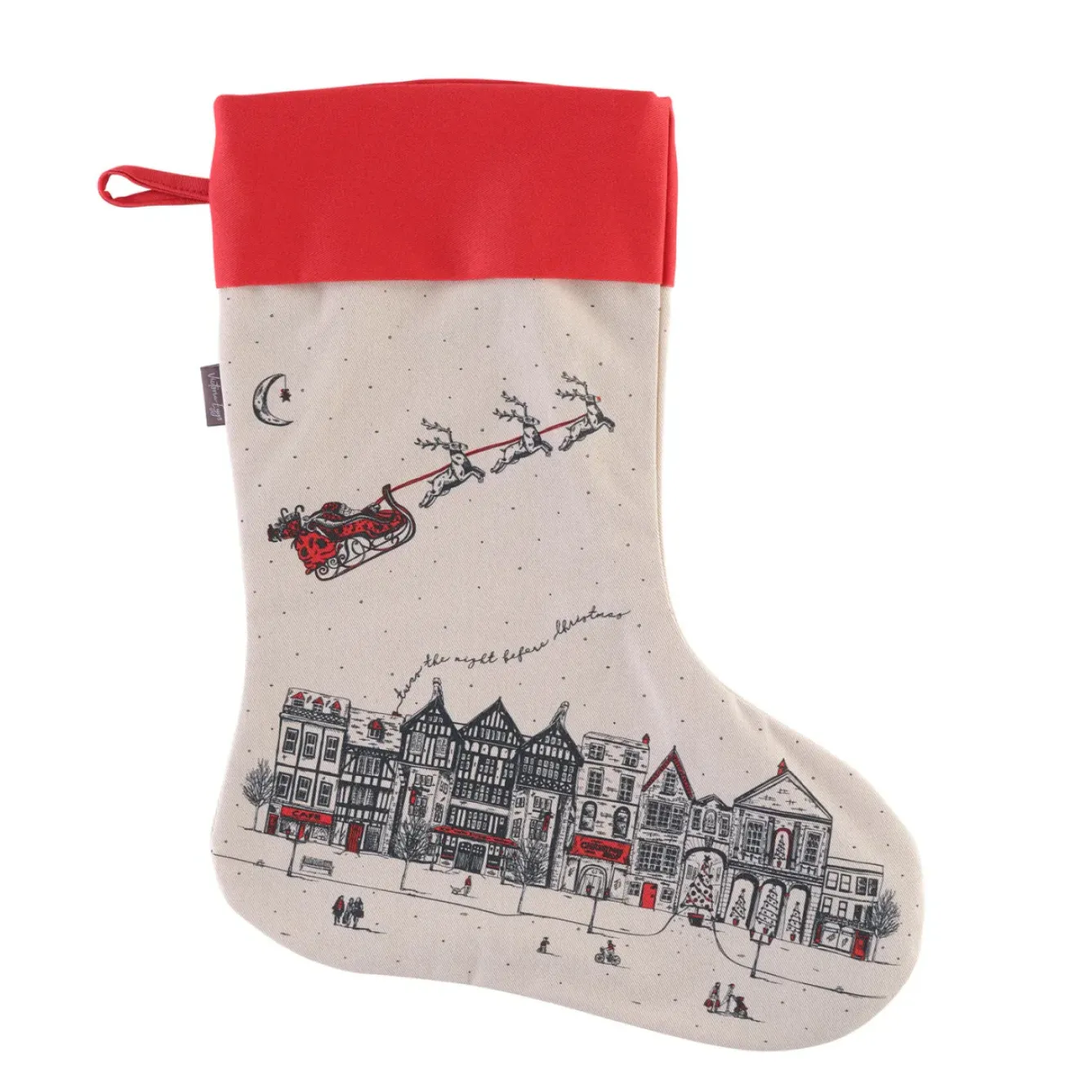 Victoria Eggs Christmas-Santa's Sleigh Christmas Stocking