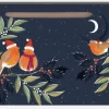 Penny Kennedy Christmas-Sara Miller Robin Chorus Midnight Shopper Gift Bag