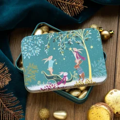 Sara Miller London Christmas|Seasonal-Sara Miller Woodland Tales Small Rectangular Tin