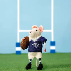 Sew Heart Felt Children-Scotland Rugby Mouse
