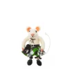 Sew Heart Felt Children-Scottish Felt Mouse in Green Kilt